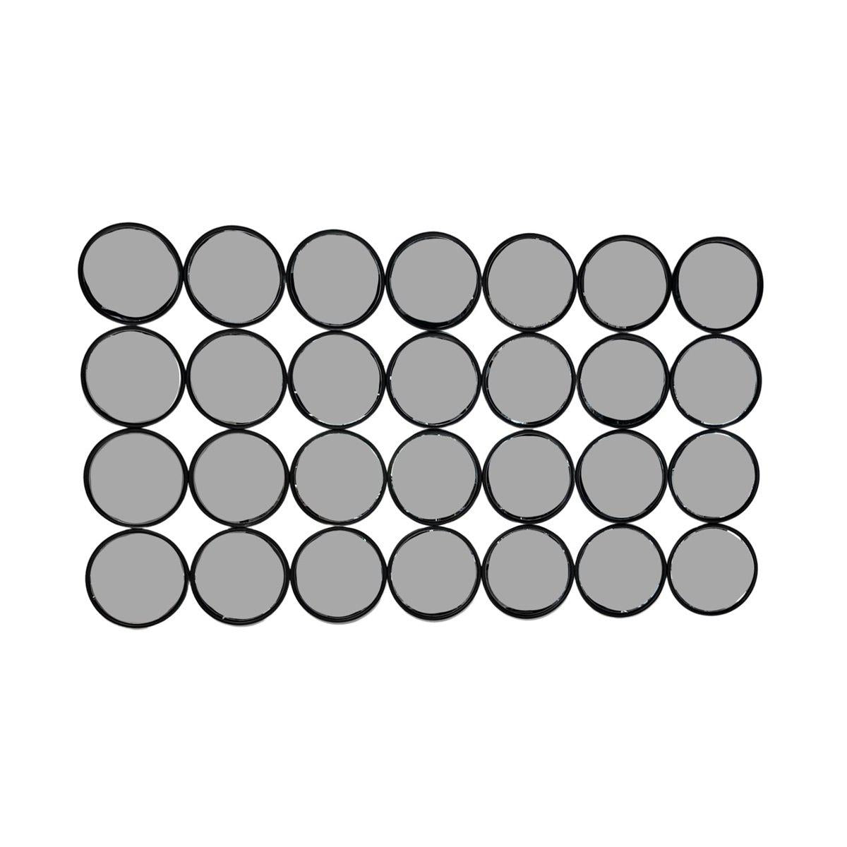 Spiegel rosa zwart 157 5x90x2