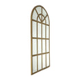Spiegel industrieel mdf lijst goud 180x90