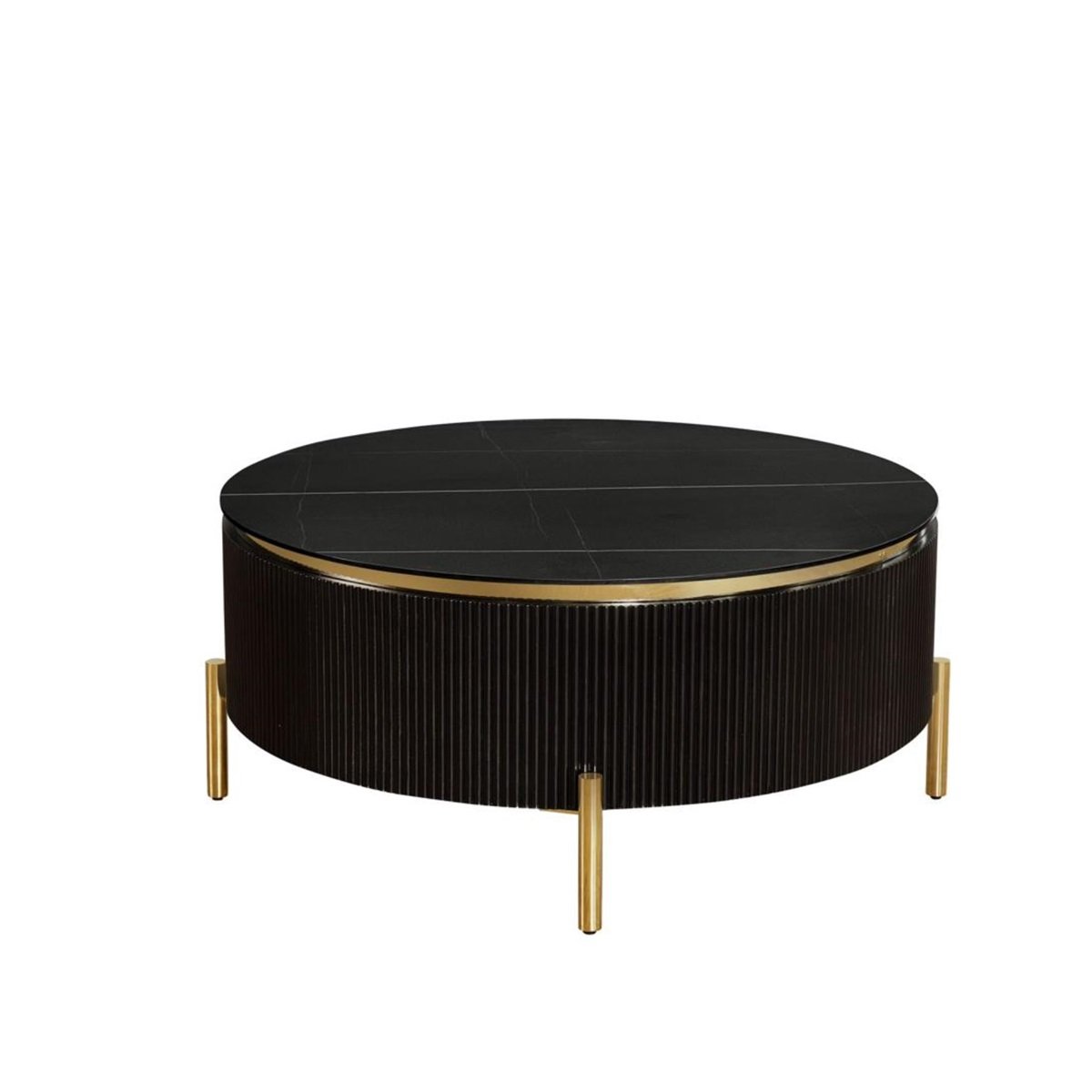 QUA CT BLACK/GOLD 100 Ø BLACK/GOLD CERAMIC
