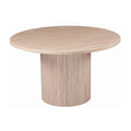 TAKSIM DINNING TABLE FLINTSTONE MARBLE TOP 130 Ø