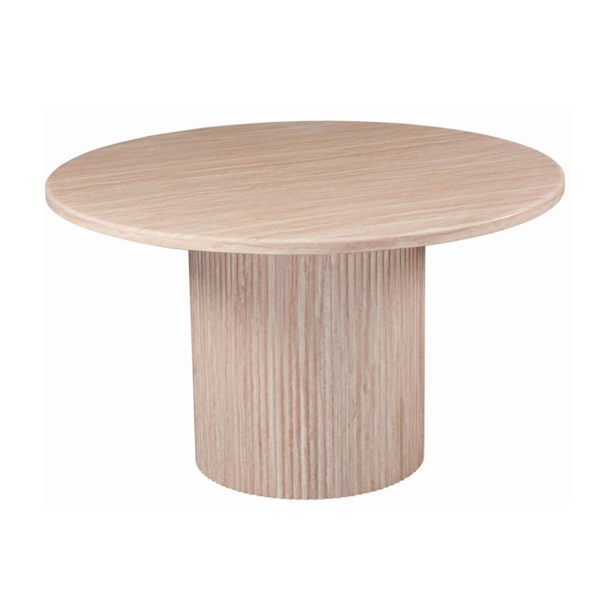 TAKSIM DINNING TABLE FLINTSTONE MARBLE TOP 130 Ø