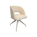 CHAIR DOHA ZB-5642-1 SAND LEGS CREAM DY5509-5