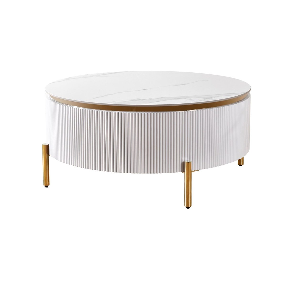 QUA CT GOLD 100 Ø WHITE CERAMIC