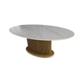 LORA DT OVAL 180X110X76 WHITE CERAMIC TOP