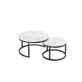 DONO CT BLACK 90/70 ø WHITE SINTER STONE