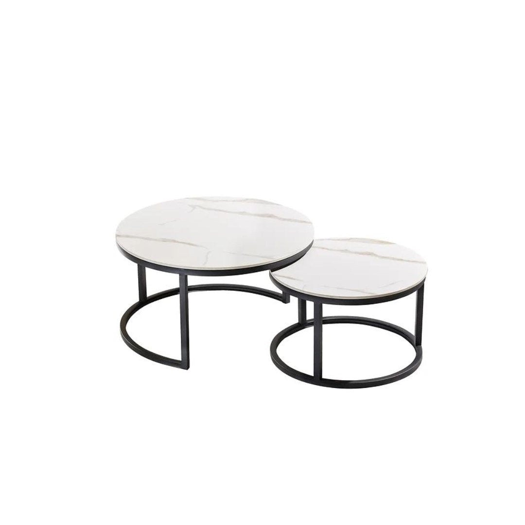 DONO CT BLACK 90/70 ø WHITE SINTER STONE