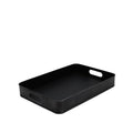 Dienblad 39x28x6 cm | S Antiek Zwart Metaal