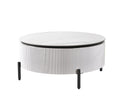 QUA CT WHITE/BLACK 100 Ø WHITE CERAMIC