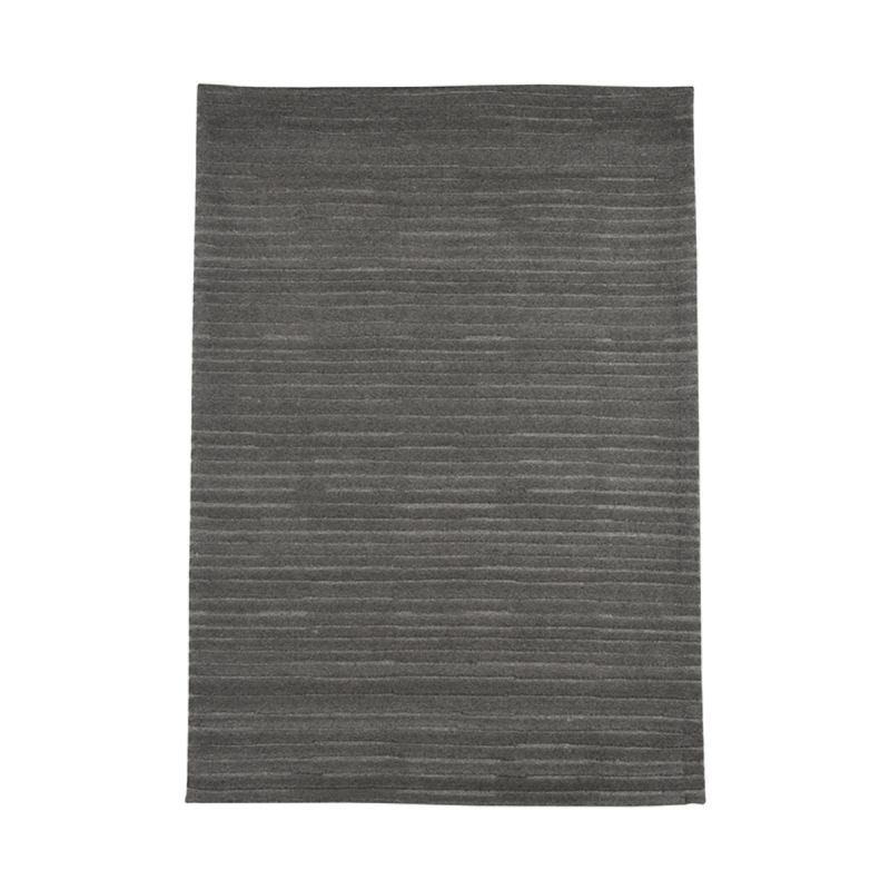 Vloerkleed Luxy 200x300 cm Antraciet Wol