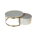 FOX GOLD FLINTSTONE FAUX MARBLE TOP