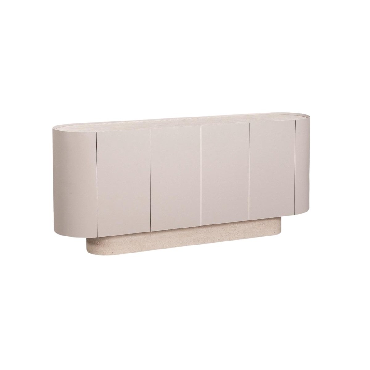 ISABEL BF 180X42X80 BEIGE STONE TOP