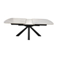 OCTOPUS DT BLACK 180/220X90 WHITE SINTER STONE