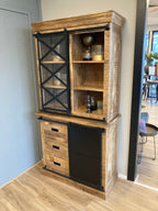 Madrid buffetkast 120cm naturel