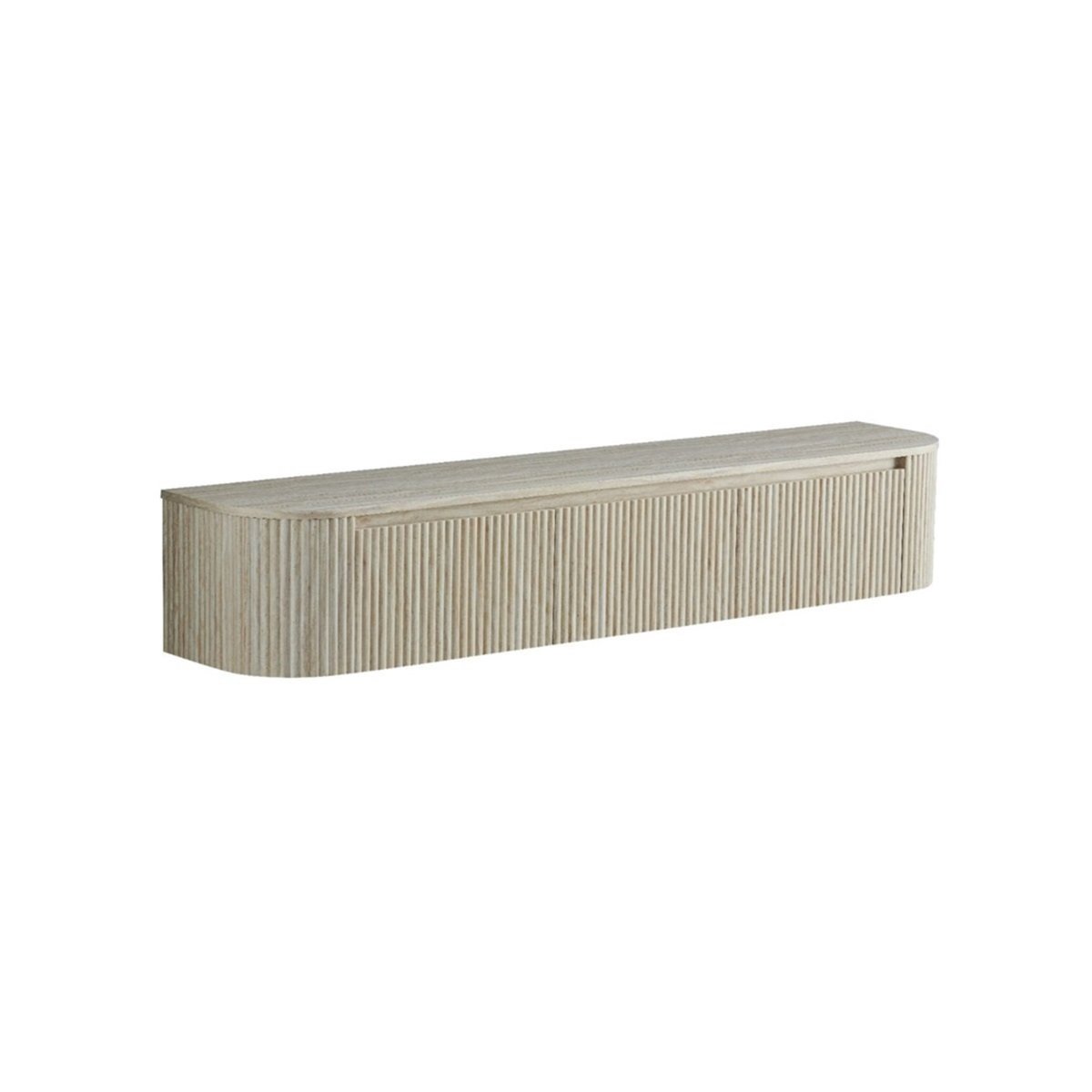 WALL CABINET CUVER CNC FLINTSTONE VENEER PLAIN 200X40X43