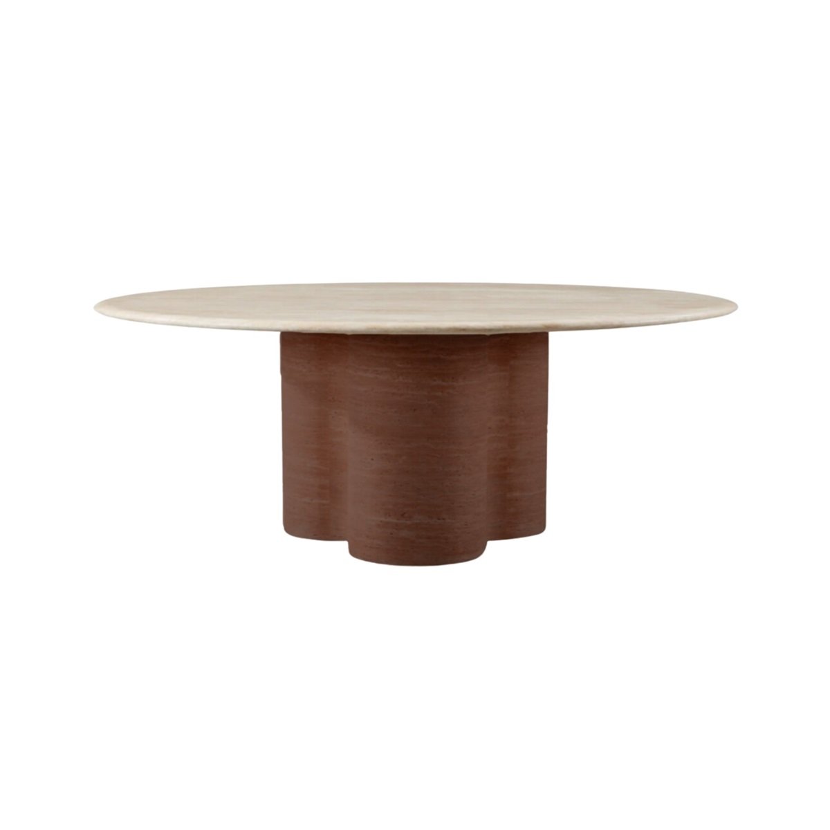 Tokyo BROWN CT 110 Ø FLINTSTONE FAUX MARBLE TOP