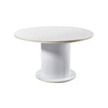 QUA DT GOLD 130 ø WHITE CERAMIC