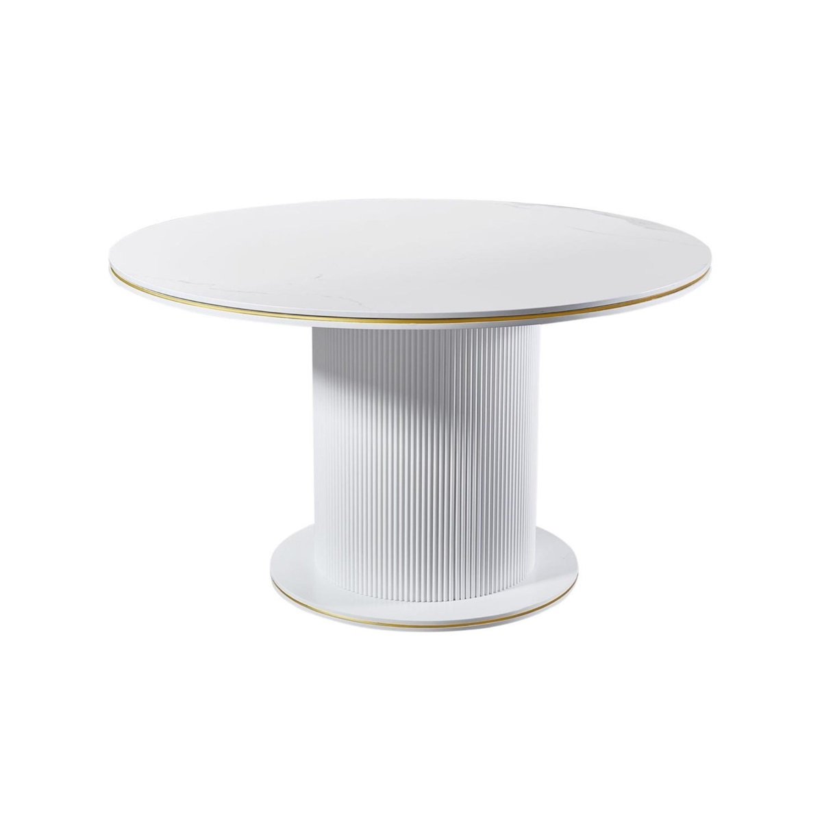 QUA DT GOLD 130 ø WHITE CERAMIC