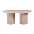 TAKSIM DINNING TABLE FLINTSTONE OVAL MARBLE TOP 180X90