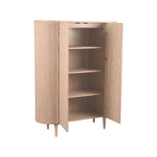 Hoge Kast Oliva 125x47x158 cm Naturel Eiken