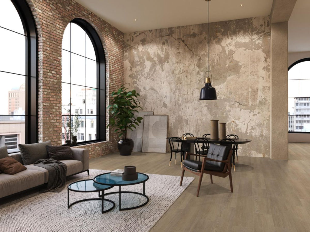 Hout Laminaat 03 midden eiken 1380x244x8mm - V4