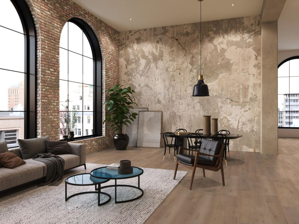 Hout Laminaat 02 zandbruin eiken