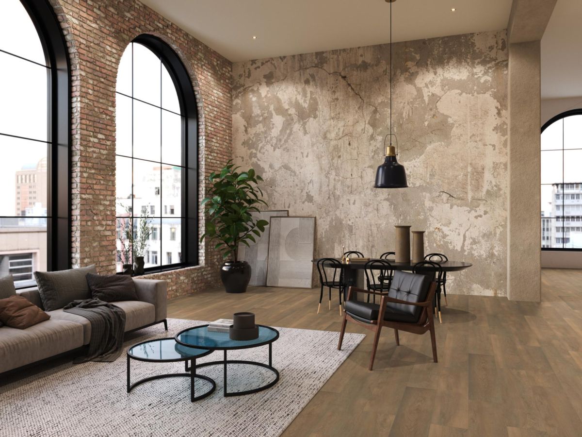 Hout Laminaat 01 Village bruin eiken