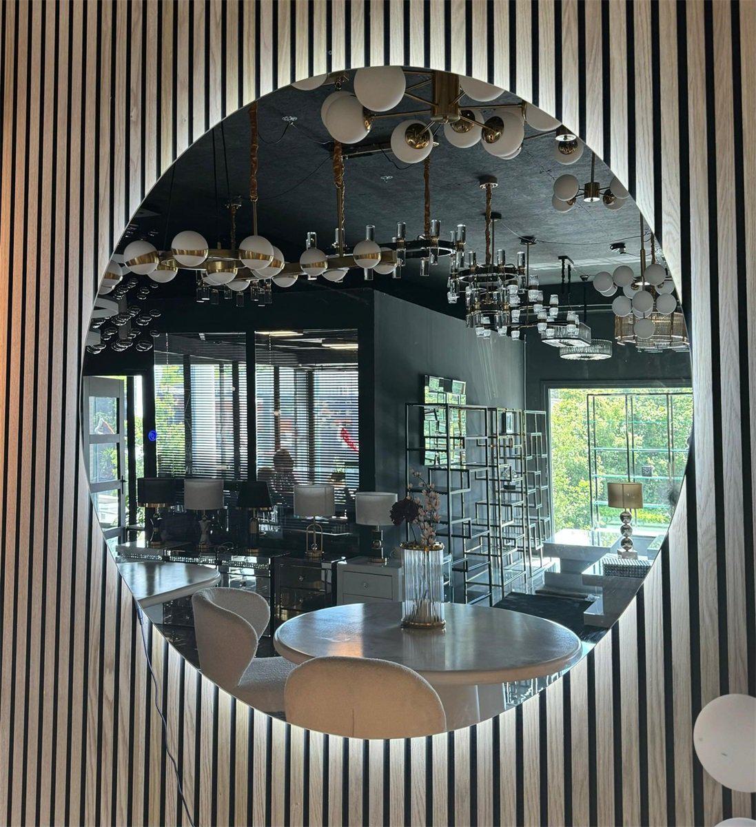 Spiegel met licht Zara transparant 120x120