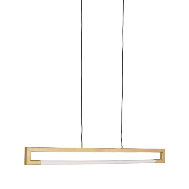 Hanglamp Futuro 120x9x118 cm Antiek Goud Metaal | Incl. LED
