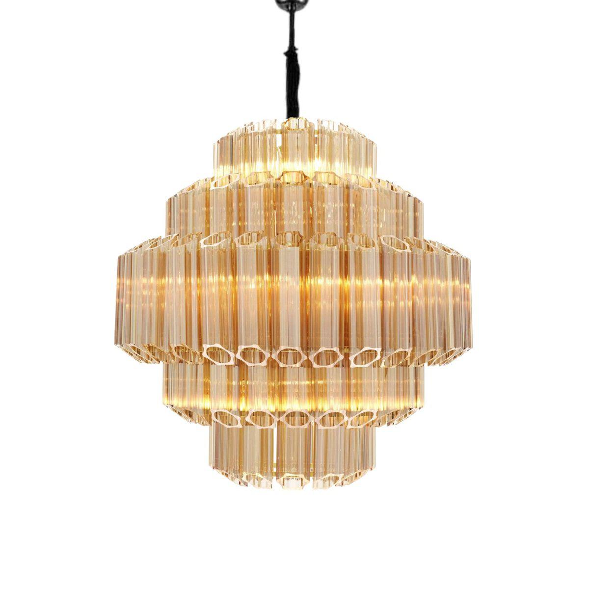 Plafondlamp goud  Cygnu Doos