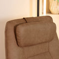 Hoofdkussen Odense 43x20 cm Cognac Micro Suede