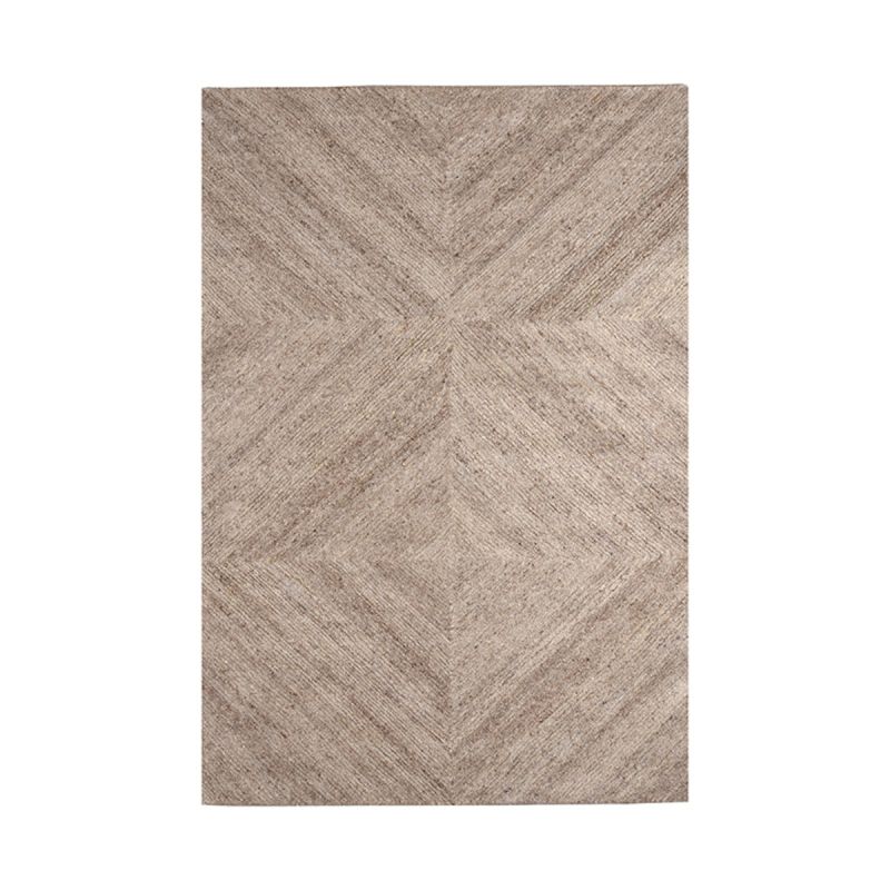 Vloerkleed Blendy 200x300 cm Taupe Wol