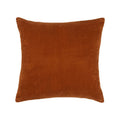 Kussen Rib 45x45 Cm Rust Katoen