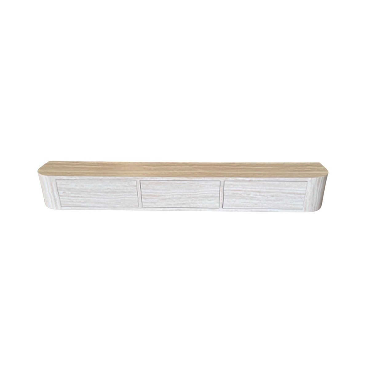 WALL CABINET CUVER FLINTSTONE VENEER PLAIN 160X24X20