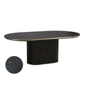 QUA DT V1 BLACK/GOLD 200X110X76 WHITE/GREY CERAMIC