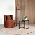 Fauteuil Evy 65x65x75 cm Rust Velours