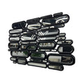 Spiegel Jade zwart 180x100x3