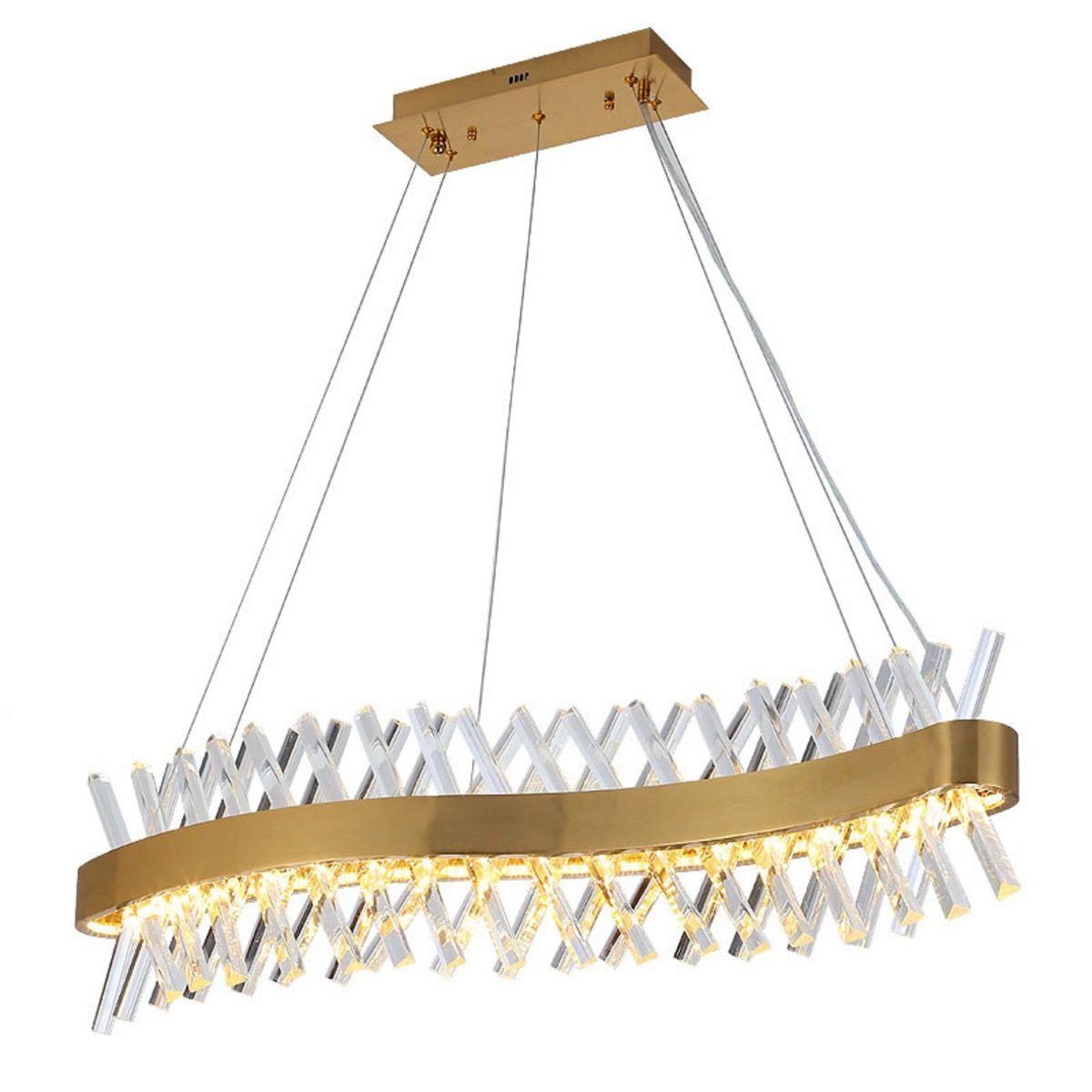 Plafondlamp 1000x200 Luxon Goud