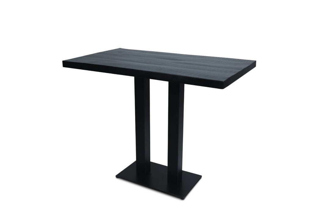 Palermo horeca serie – Bartafel rechthoek zwart