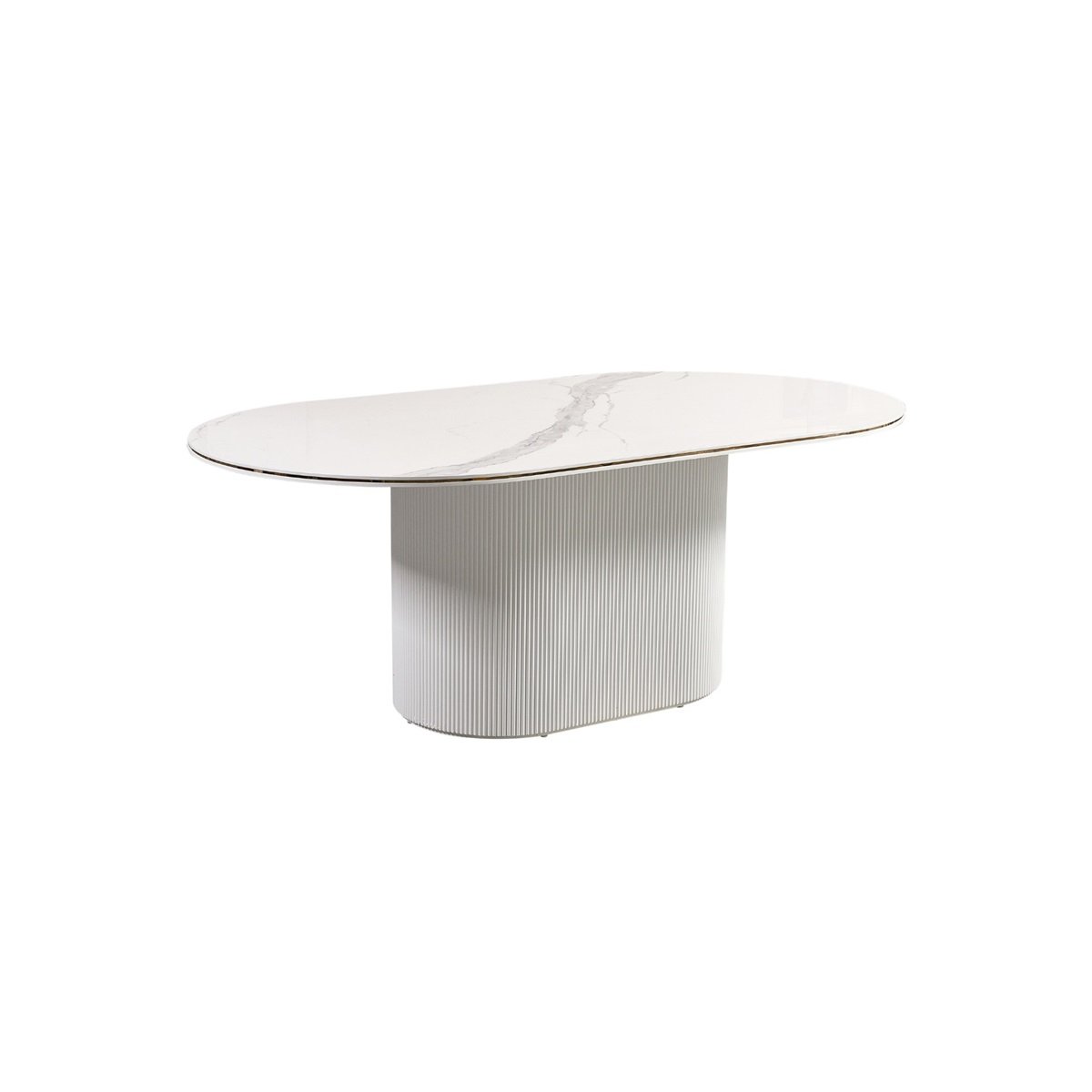 QUA DT V1 WHITE/GOLD 200x110x76 WHITE CERAMIC