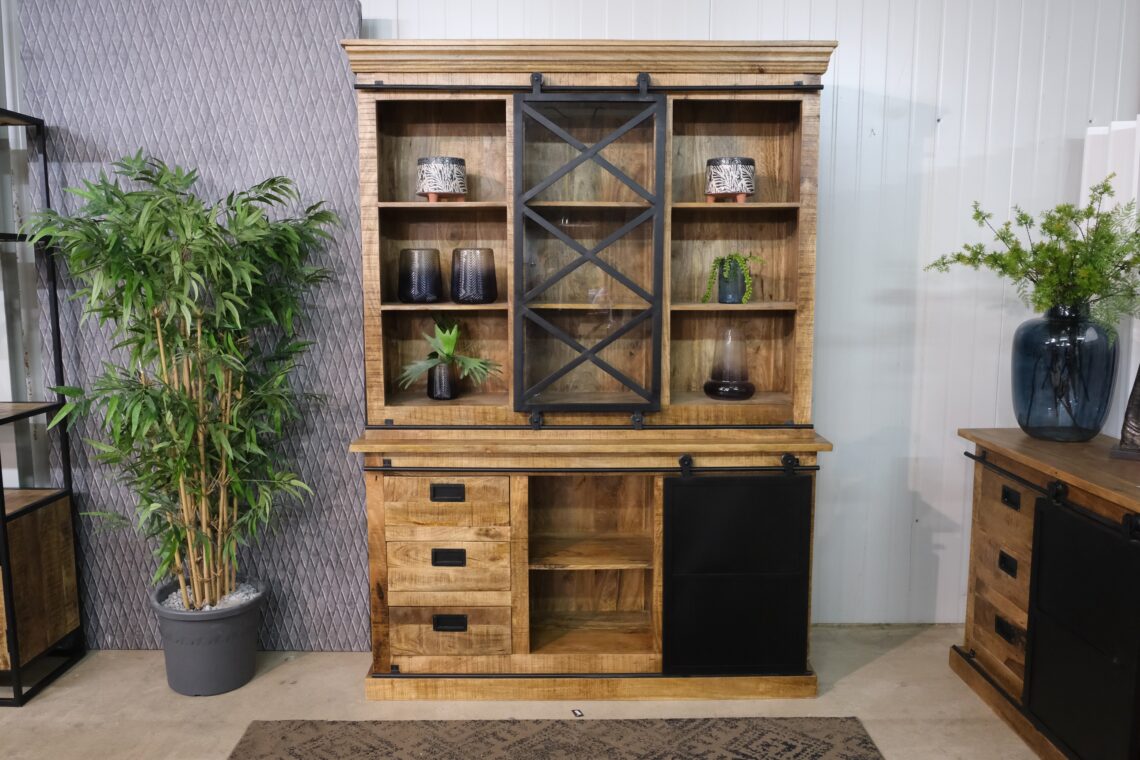 Madrid buffetkast 160cm naturel