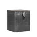 Opbergbox 18x19x21 cm | XL Antiek Zwart Metaal