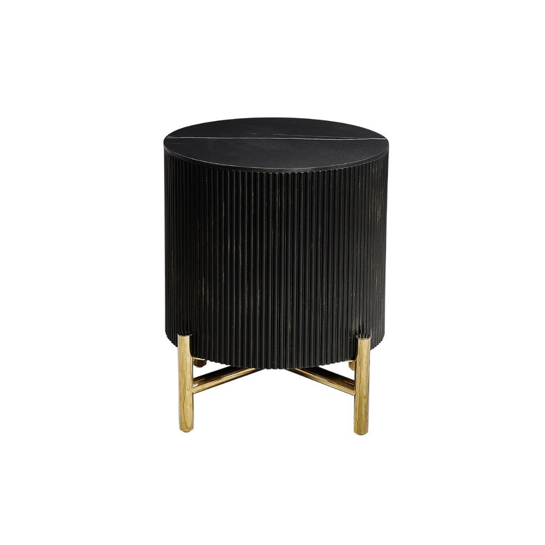 QUA ET BLACK/GOLD CNC 45 Ø BLACK/GOLD CERAMIC
