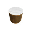 LORA ET 55X55X55 Ø WHITE CERAMIC TOP