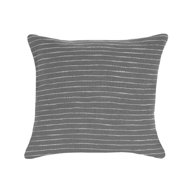 Kussen Geweven 45x45 cm Grijs Katoen