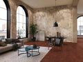 Beton Pvc 02 dryback dark orange