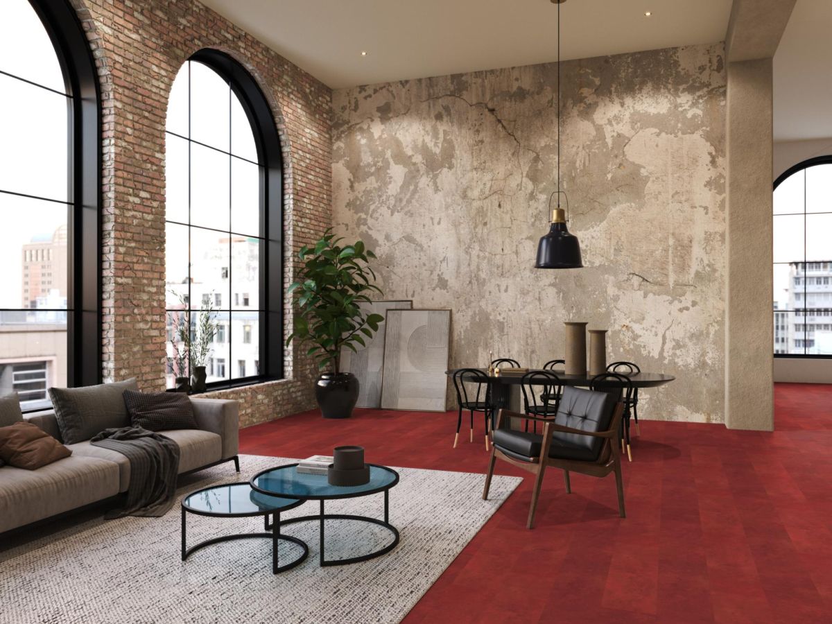 Beton Pvc 01 dryback red