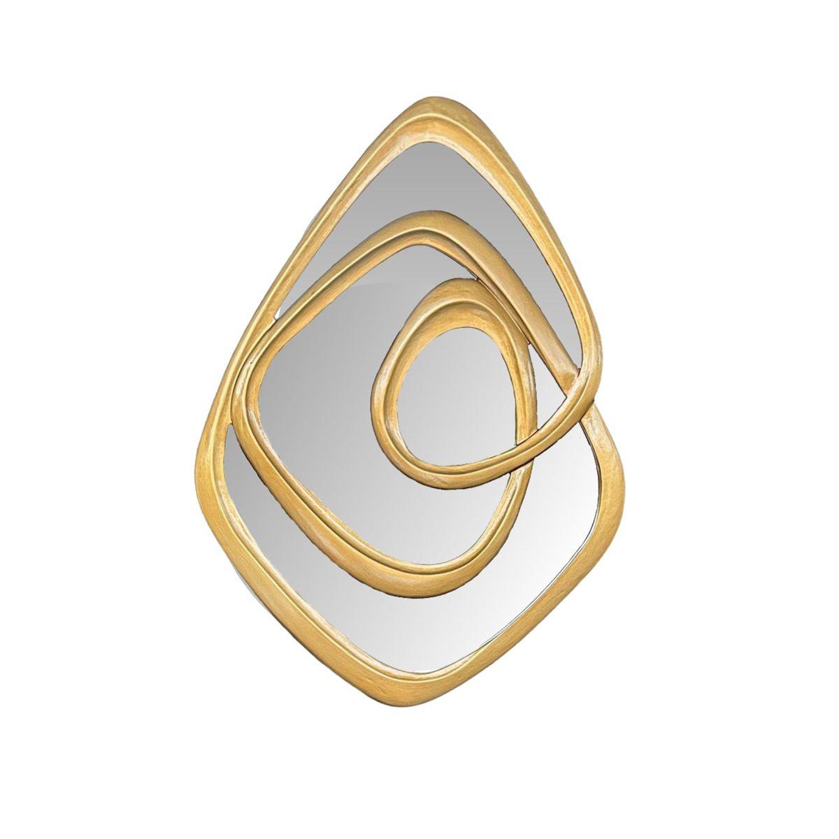 Spiegel amira goud lijst 100x130