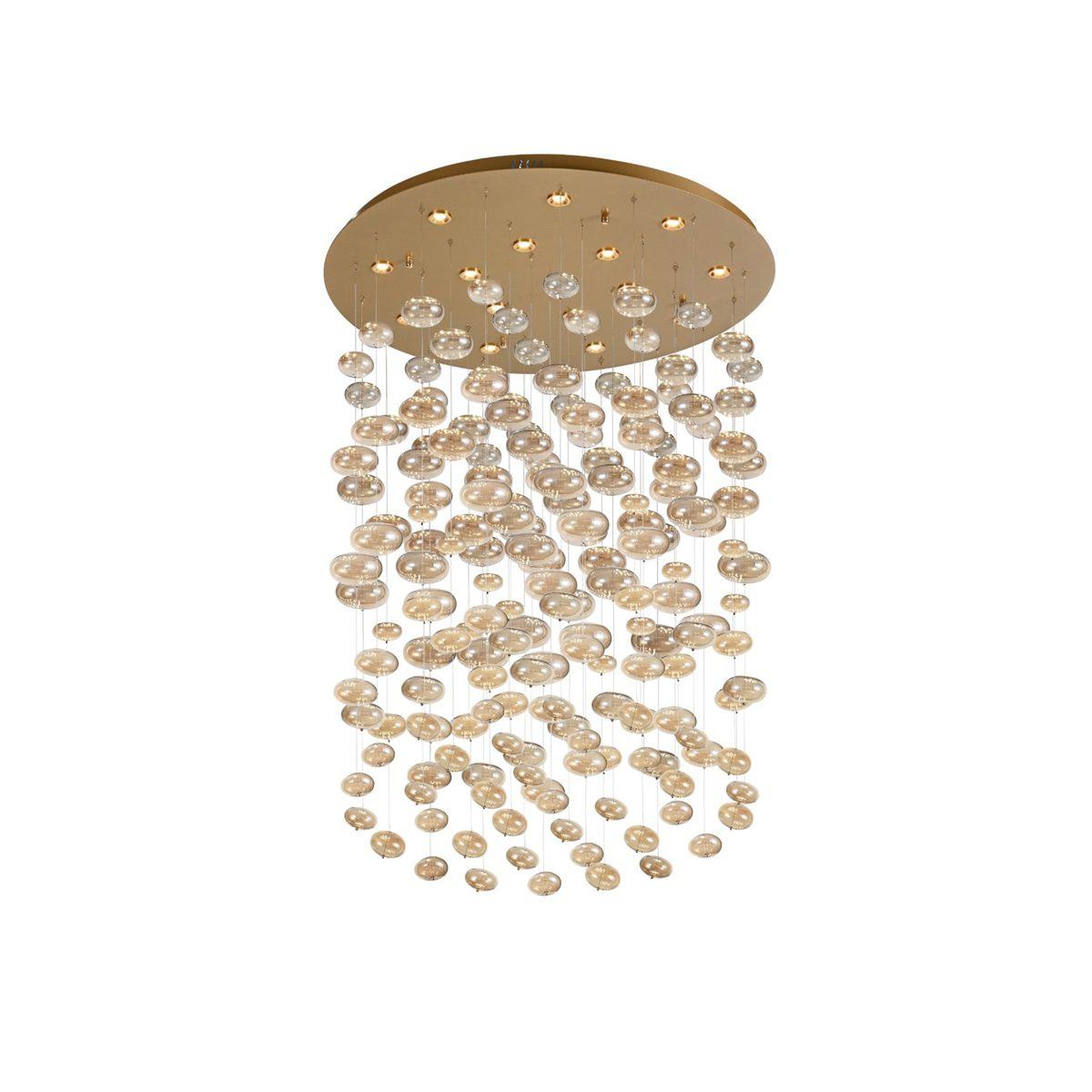 Plafondlamp 80x80x110 Synergy Goud