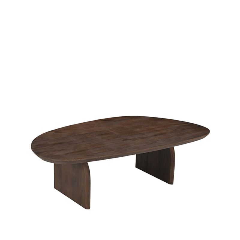 Salontafel Cooper 135x75x38 cm Espresso Mangohout