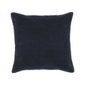 Kussen Rib 45x45 Cm Navy Katoen